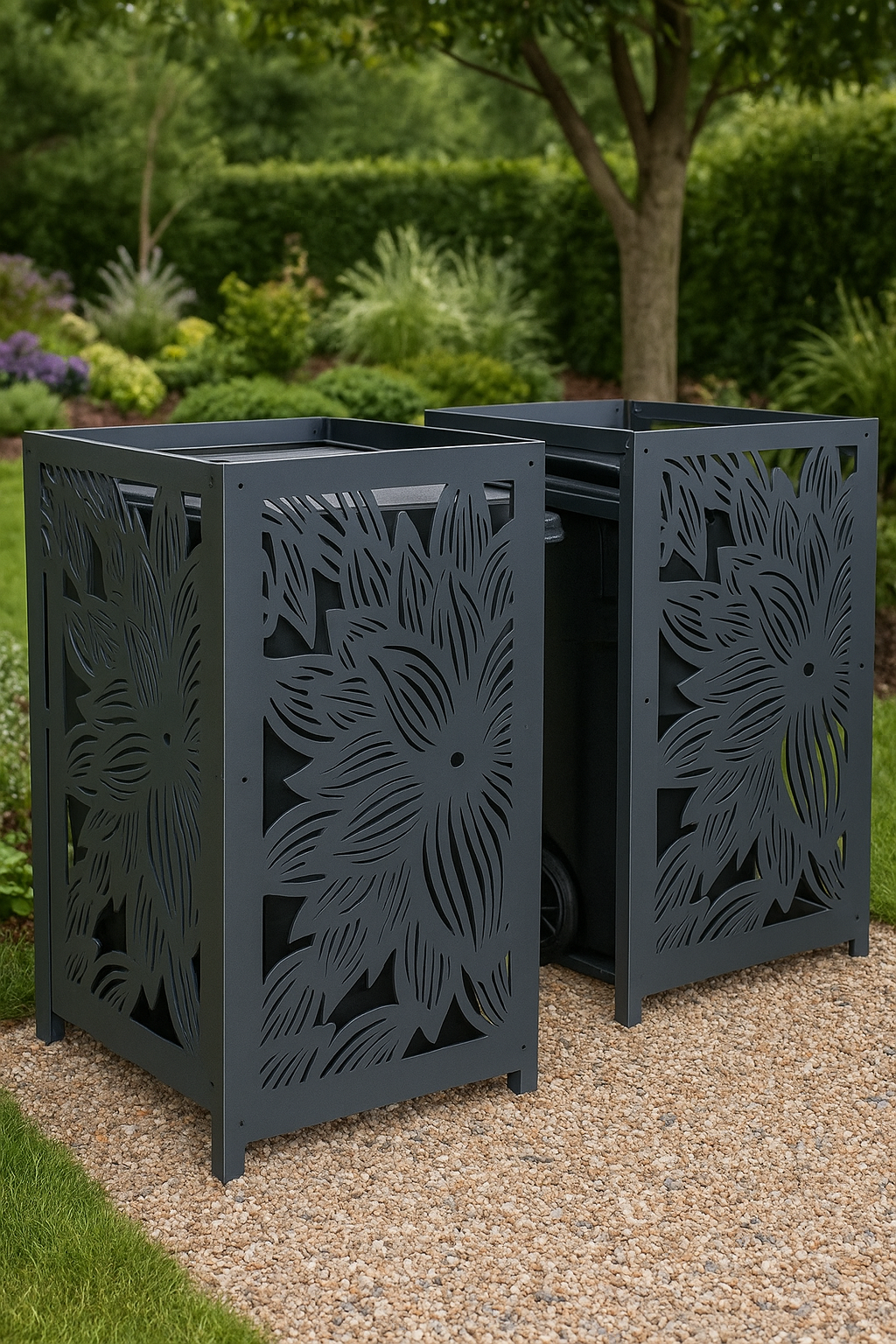 Using Privacy Screens To Hide Unsightly Objects