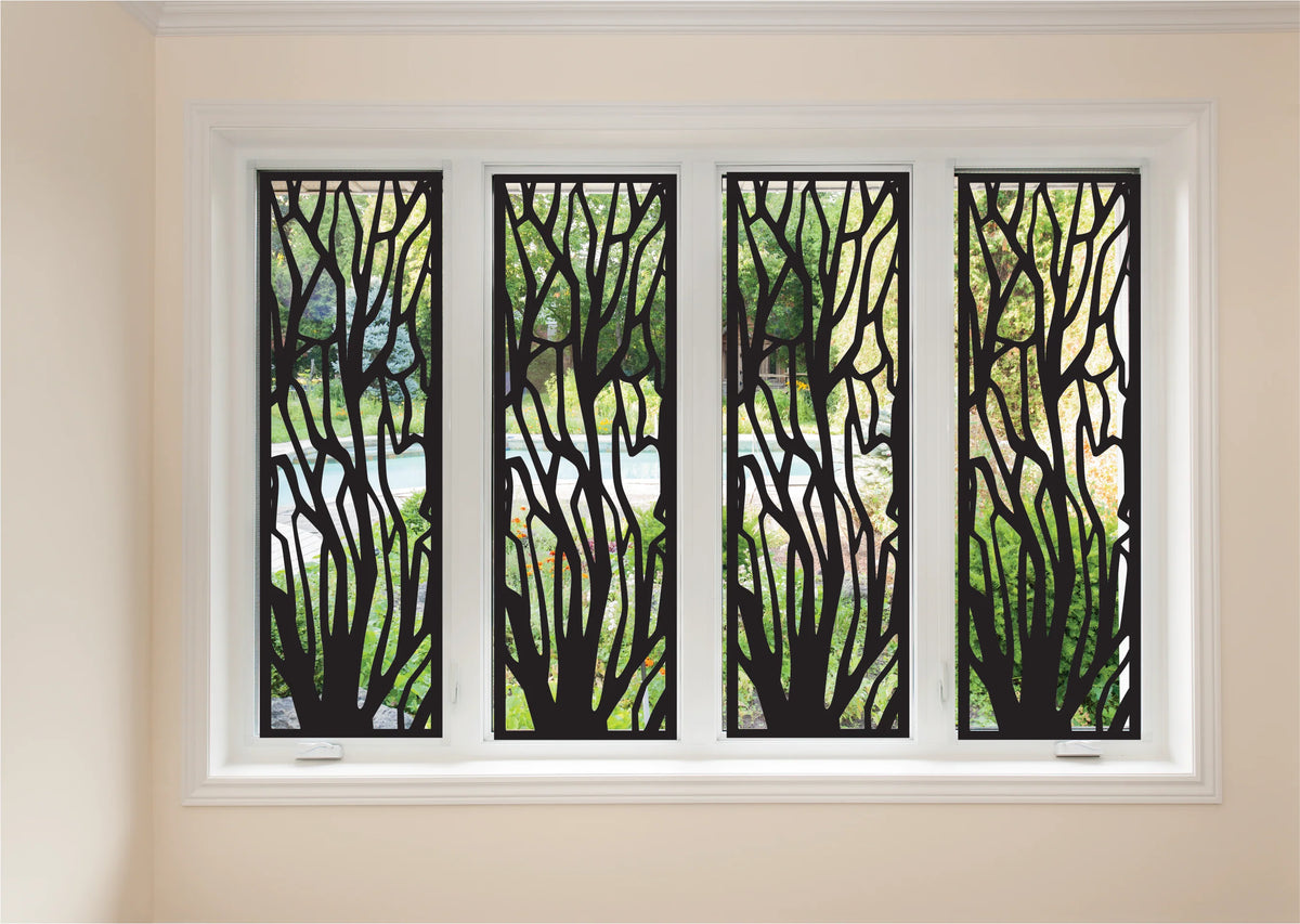 Decorative Window Security Window and Door Security Panels – FabriPlas Metal