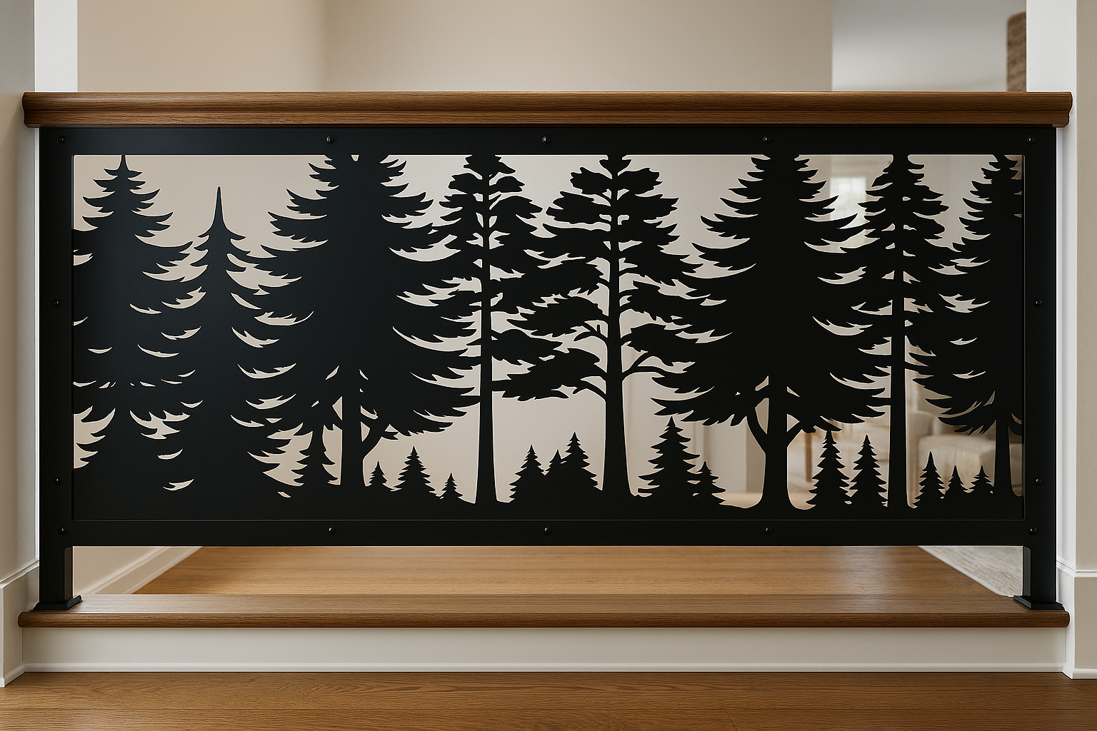 Tree & Forest Metal Panels & Railing Inserts – FabriPlas Metal