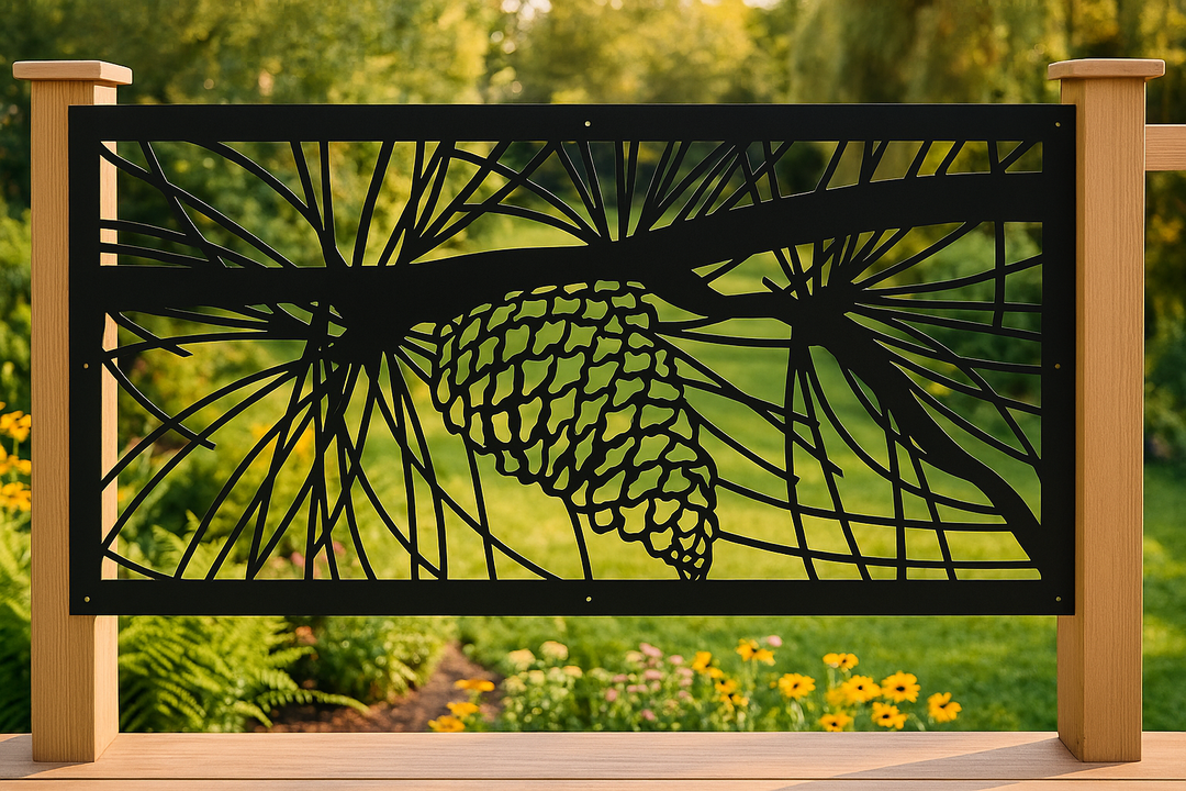 Decorative Metal Railing Inserts