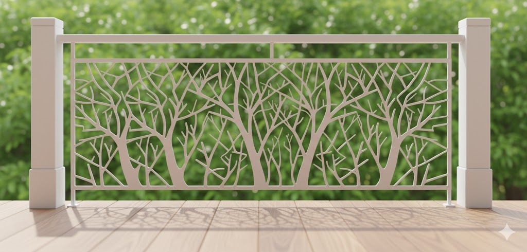 Decorative Steel Porch Panels