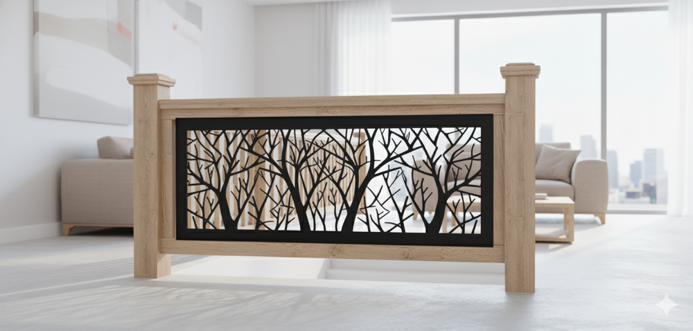 Decorative Railing Inserts Decorative Metal Railing Inserts – FabriPlas Metal