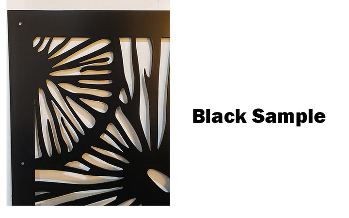 Metal Panel- Climbing Leaves