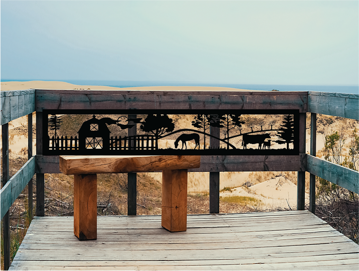 Deck Inserts, Loft Panels - Farm Scene