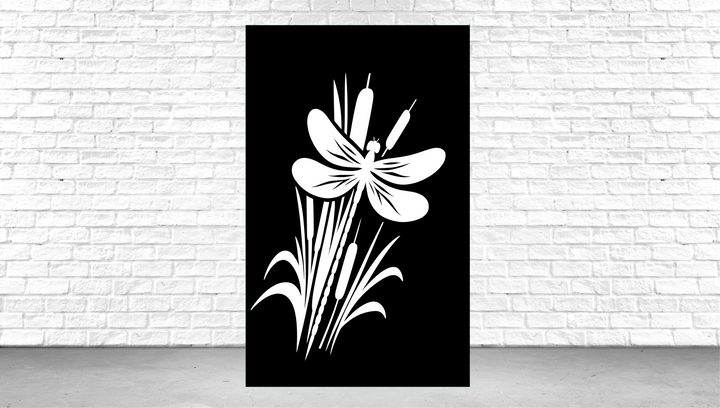 Decorative Panel, Indoor & Outdoor - Dragonfly13