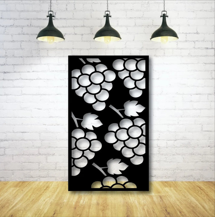 Decorative Panel- Grape Metal Panel