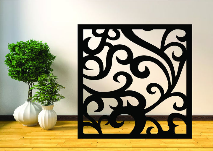 Square Metal Panel, Indoor & Outdoor - PC18