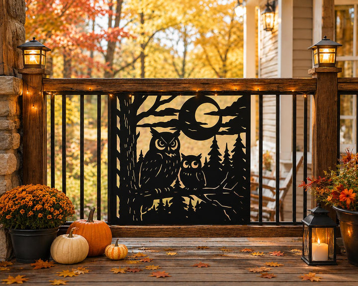 New Release: Decorative Privacy Screen, Wall Art- Owls