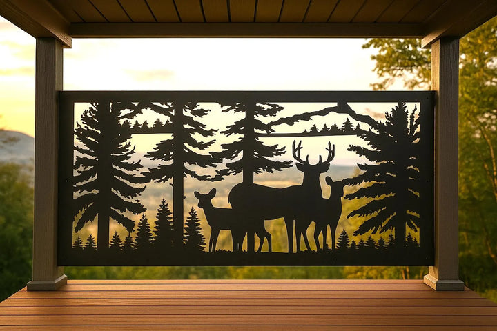 Decorative Rustic Railings- Rustic Refuge