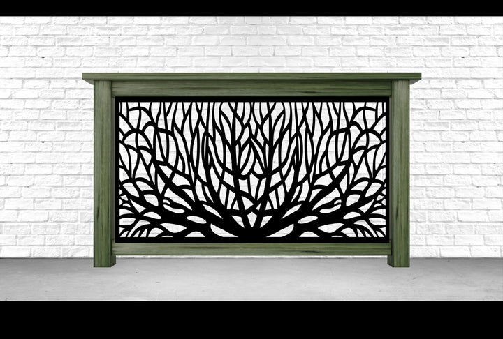 Decorative Metal Panel- Simply Roots- 4OC