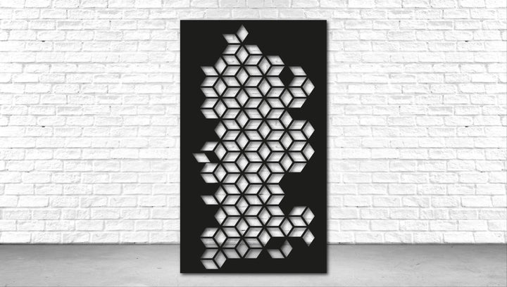 Beehive Metal Panel, Indoor & Outdoor - STLA 27