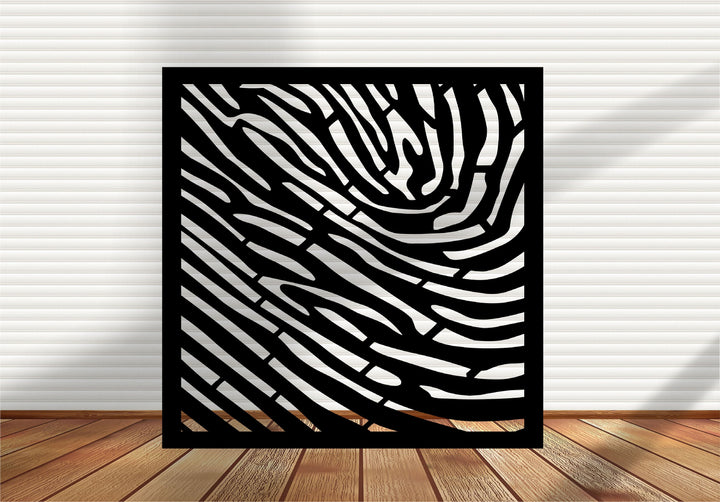 Square Metal Wall Art, Indoor & Outdoor - SD3