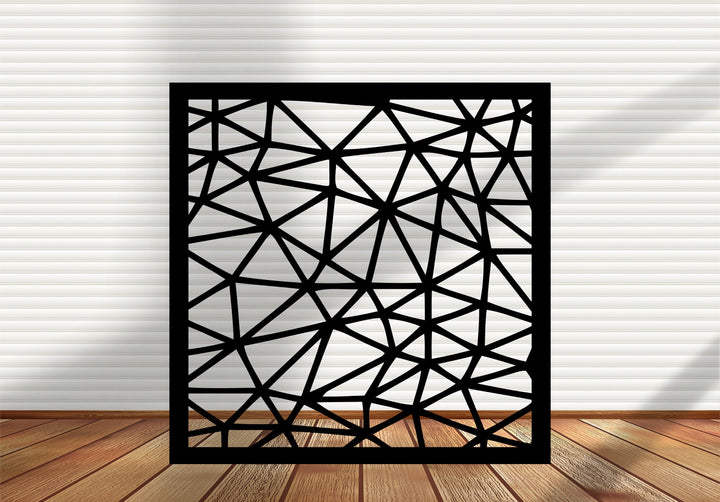 Square Metal Wall Art, Indoor & Outdoor - SD5