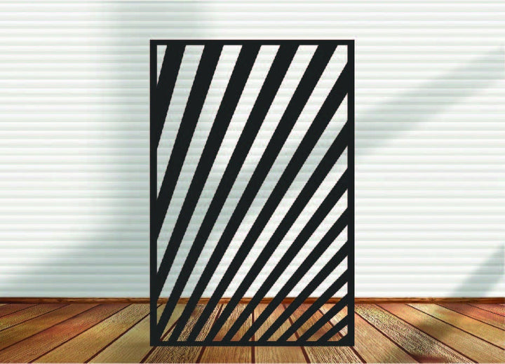 Metal Decorative Panel, Indoor & Outdoor - Abstracts N Waves 3