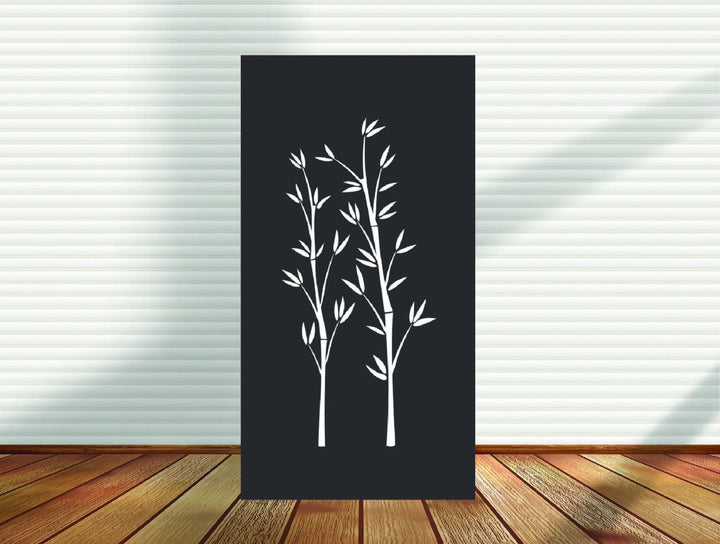 Metal Decorative Panel, Indoor & Outdoor - Bamboo  (PID8)