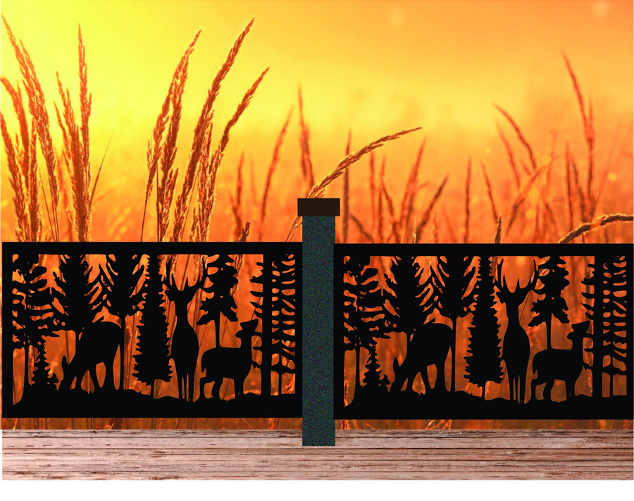 Wildlife Panels & Railing Inserts – FabriPlas Metal