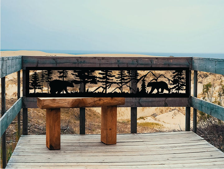 Deck Inserts - Bear Forest Scene