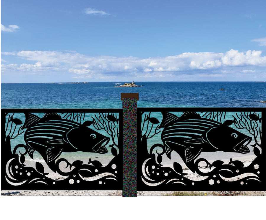 Decorative Metal Railing Inserts – FabriPlas Metal
