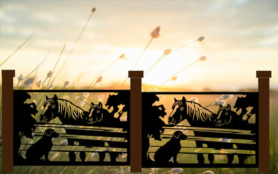 Zoo Railing Wildlife Panels & Railing Inserts – FabriPlas Metal