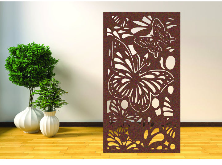 Metal Panel, Indoor & Outdoor - Butterfly Eruption (VSA)