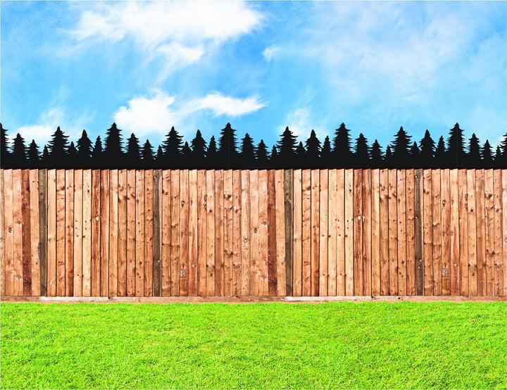 Fence Toppers Privacy Panel - Forest Line BMDS195.3